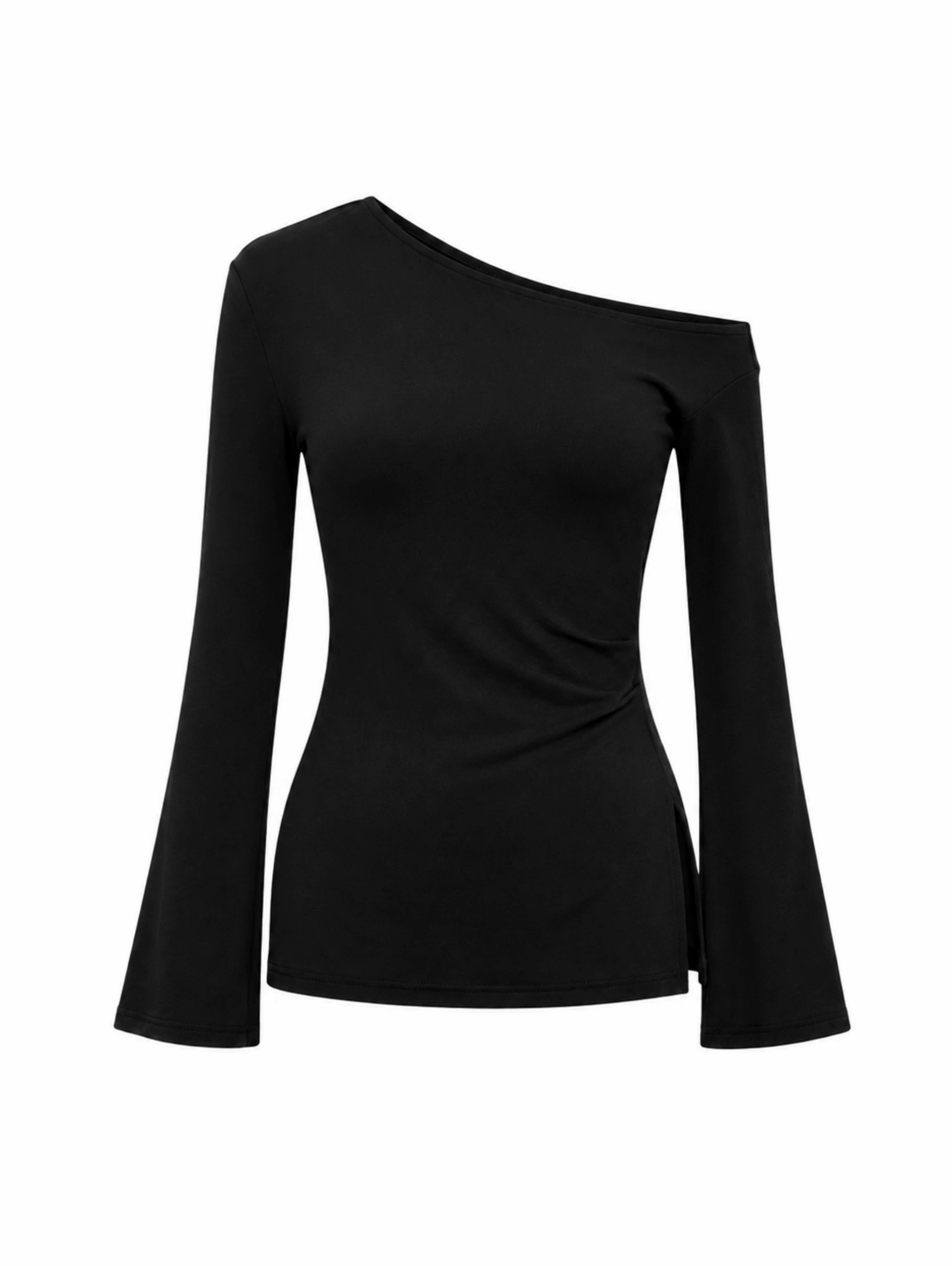 Rue Top In Black