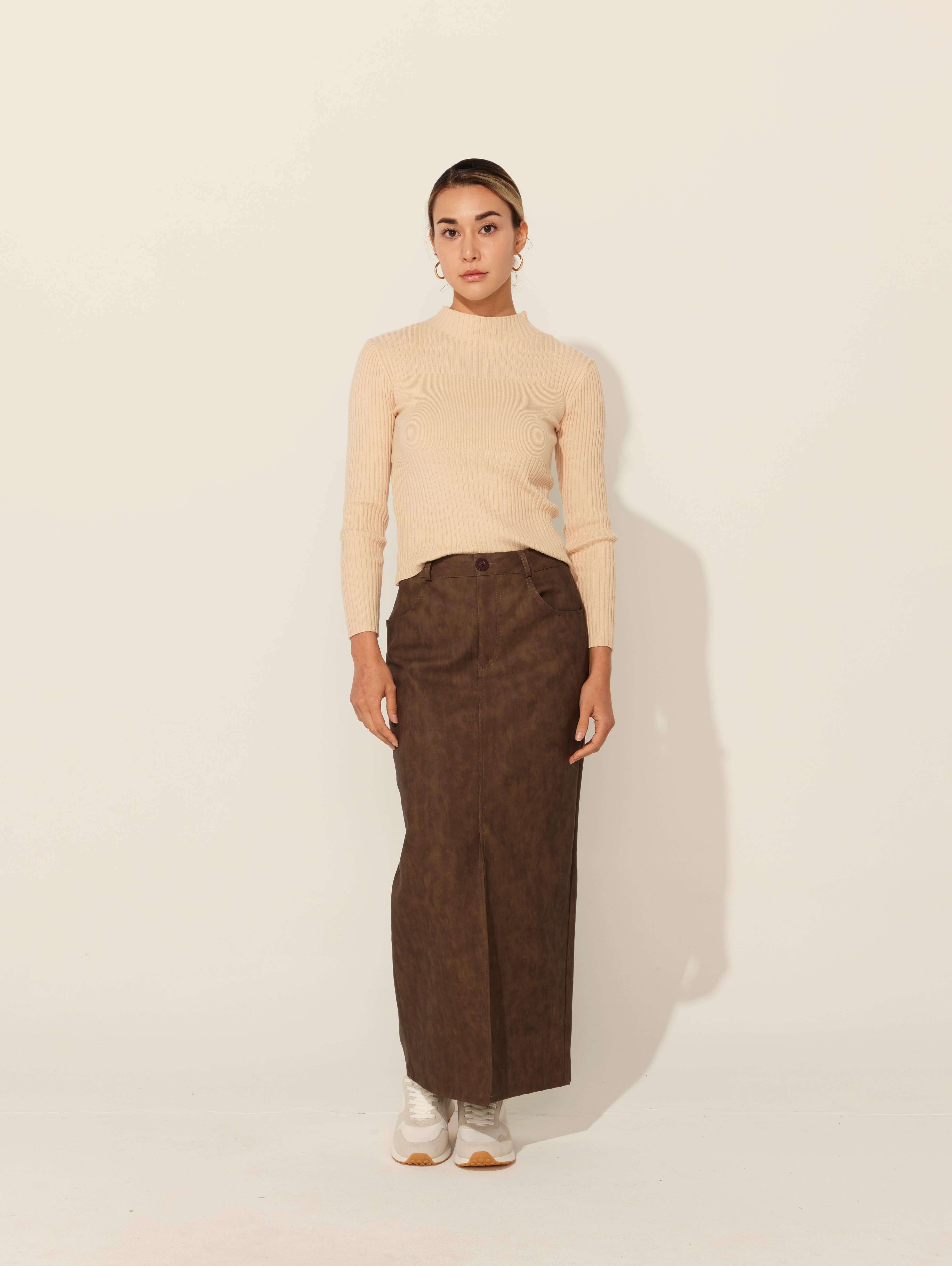 Stella Skirt in Chocolate