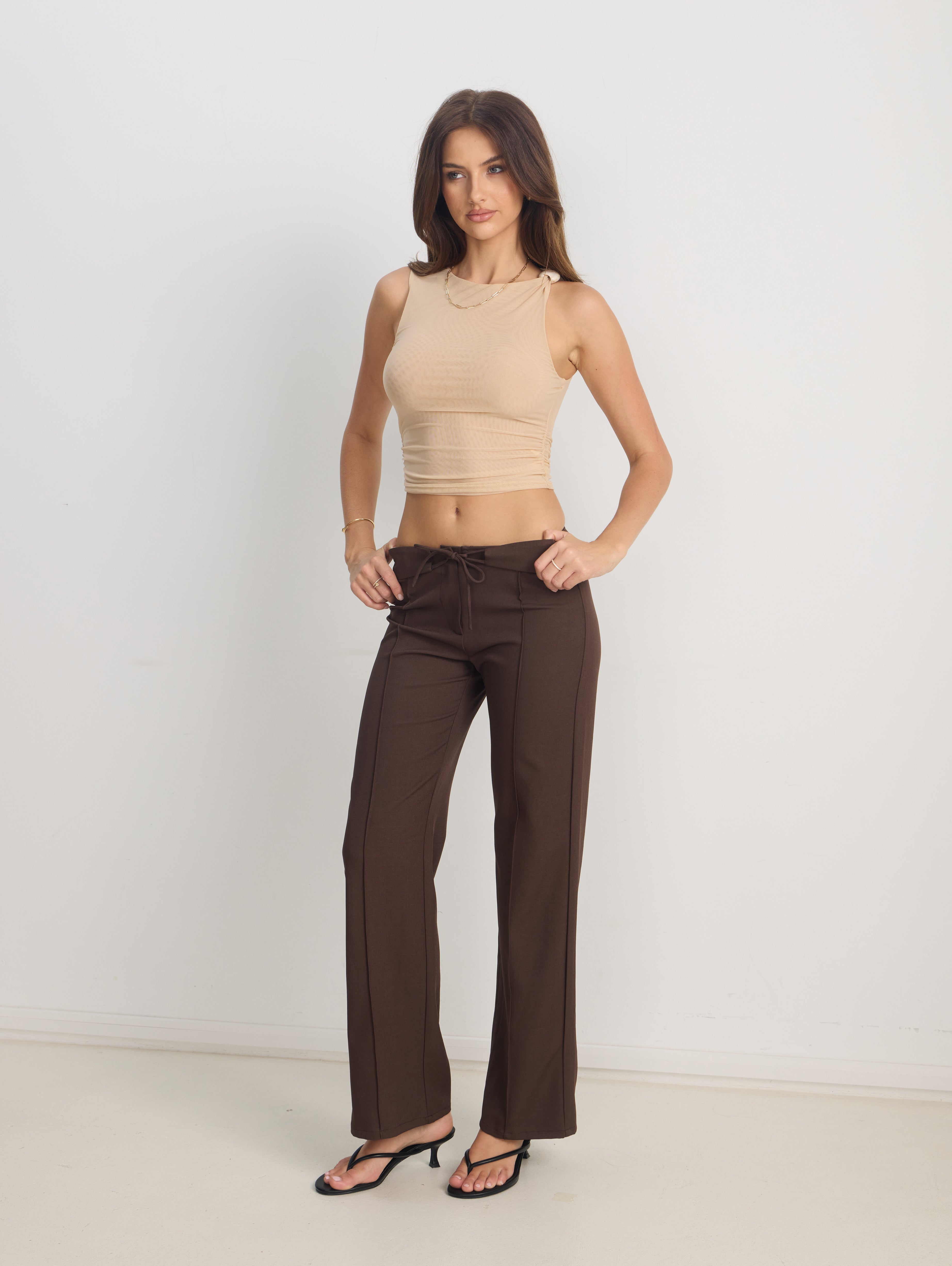 Von Top in Beige